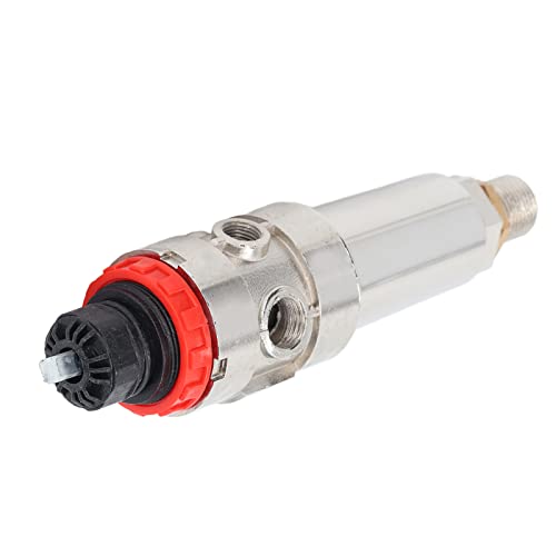 **Airbrush Filter Moisture Separator – 3/8in NPT Zinc Alloy Water & Oil Separator for Air Compressor – Oxidation Resistant, Durable Air Tool Accessory for Painting & DIY Projects**