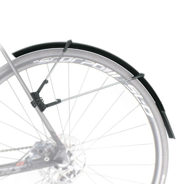 Raceblade Pro XL Fender Set - Universal Fit for 700c x 25-32mm Bike Tires - Lightweight & Durable Mudguards for Road Bikes - Perfect for Commuting, Rainy Weather & All-Season Cycling Protection