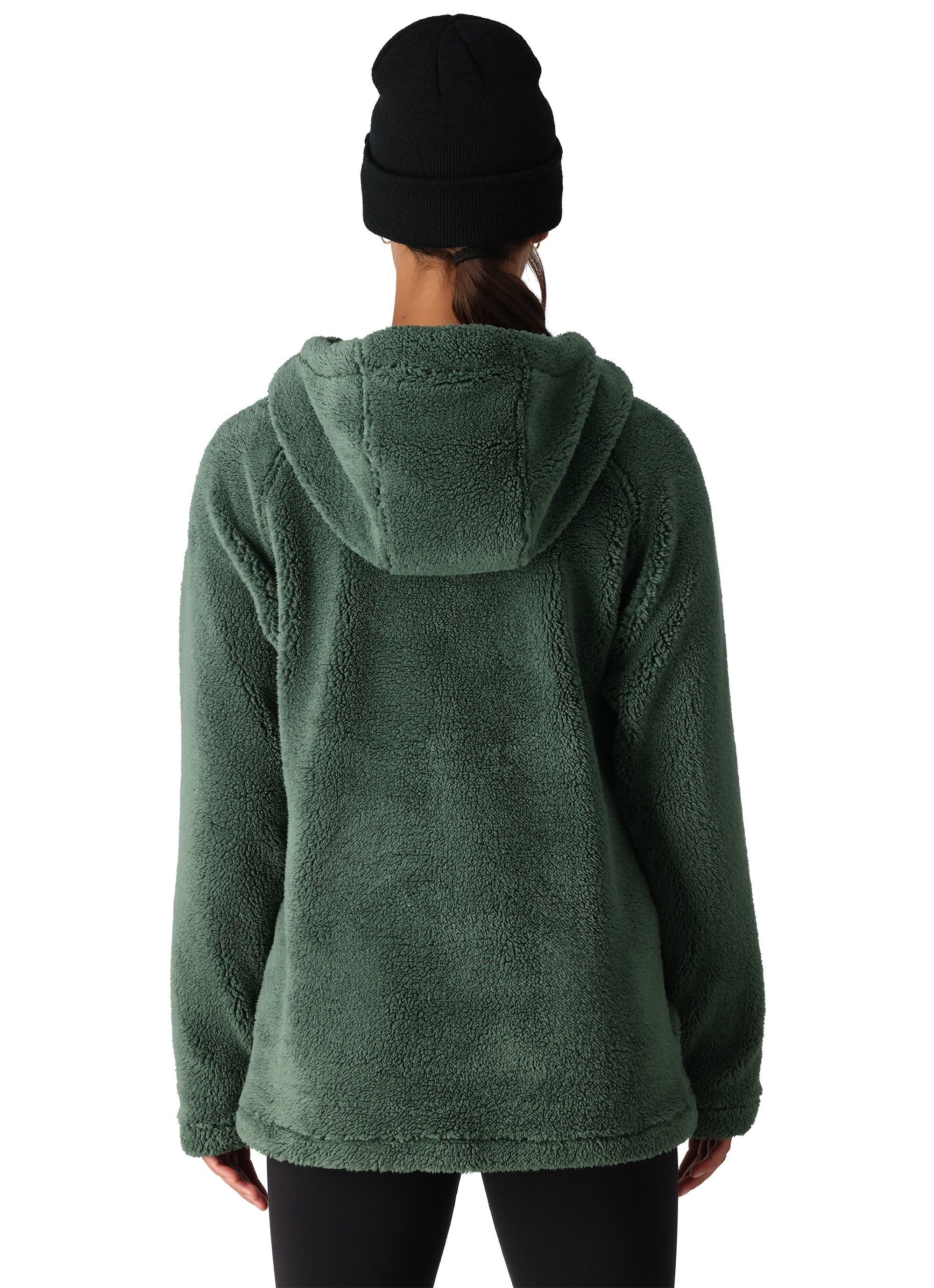 686 Women's Hemlock Sherpa Fleece Hoody Jacket - Cozy Winter Warm Pullover with Hood for Outdoor Activities & Casual Wear (2025)