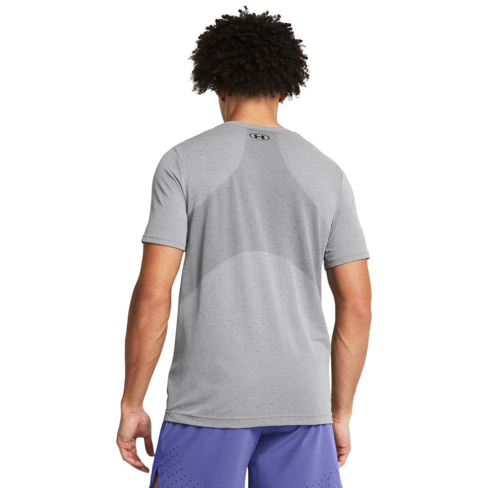 UA Vanish Seamless Men's Workout T-Shirt - Moisture Wicking Athletic Top for Running, Gym & Training - Lightweight Breathable Performance Shirt