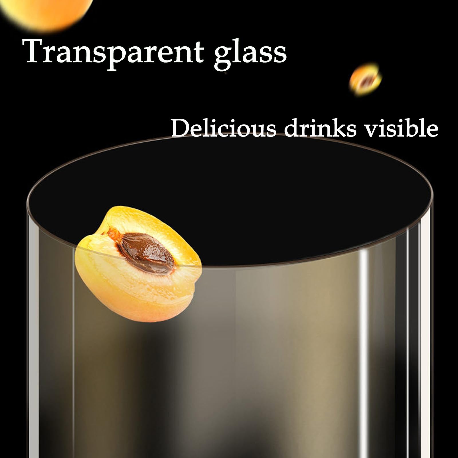 9L Glass Beverage Dispenser with Stainless Steel Faucet - Cold Drink Dispenser for Juice, Lemonade, Iced Tea - Perfect for Parties, Weddings & Outdoor Events