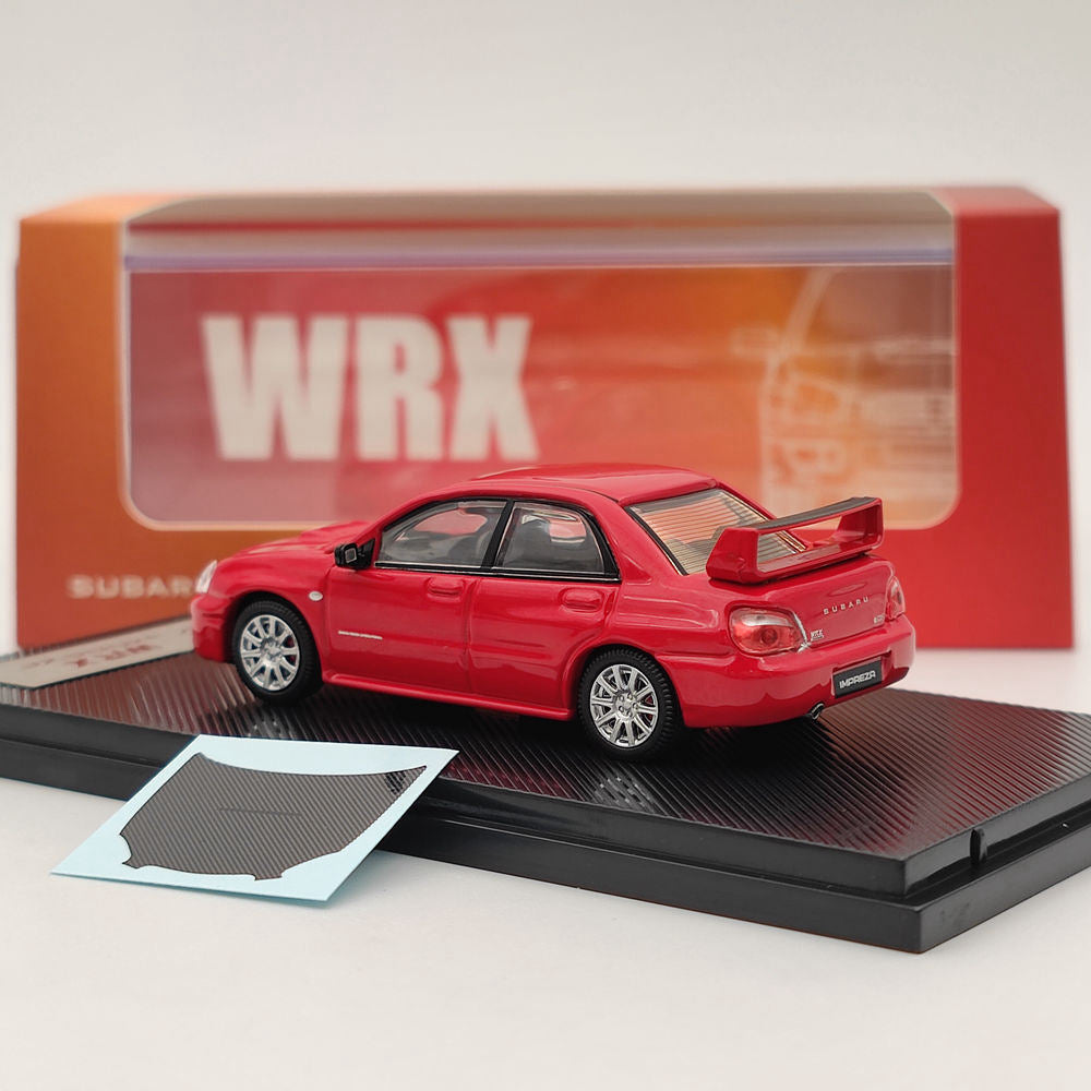 1:64 Scale Subaru Impreza WRX STI 2006 Diecast Model Car - Miniature Collectible Toy Vehicle for Hobbyists & Car Enthusiasts - Perfect for Display, Gifts, and Racing Simulation Scenes