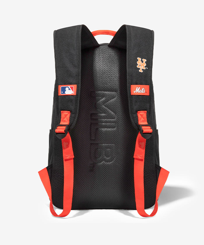 MLB New York Mets Official Laptop Backpack 15.6 Inch, Durable College School Bookbag for Men & Women - Perfect for Work, Travel & Sports Fans