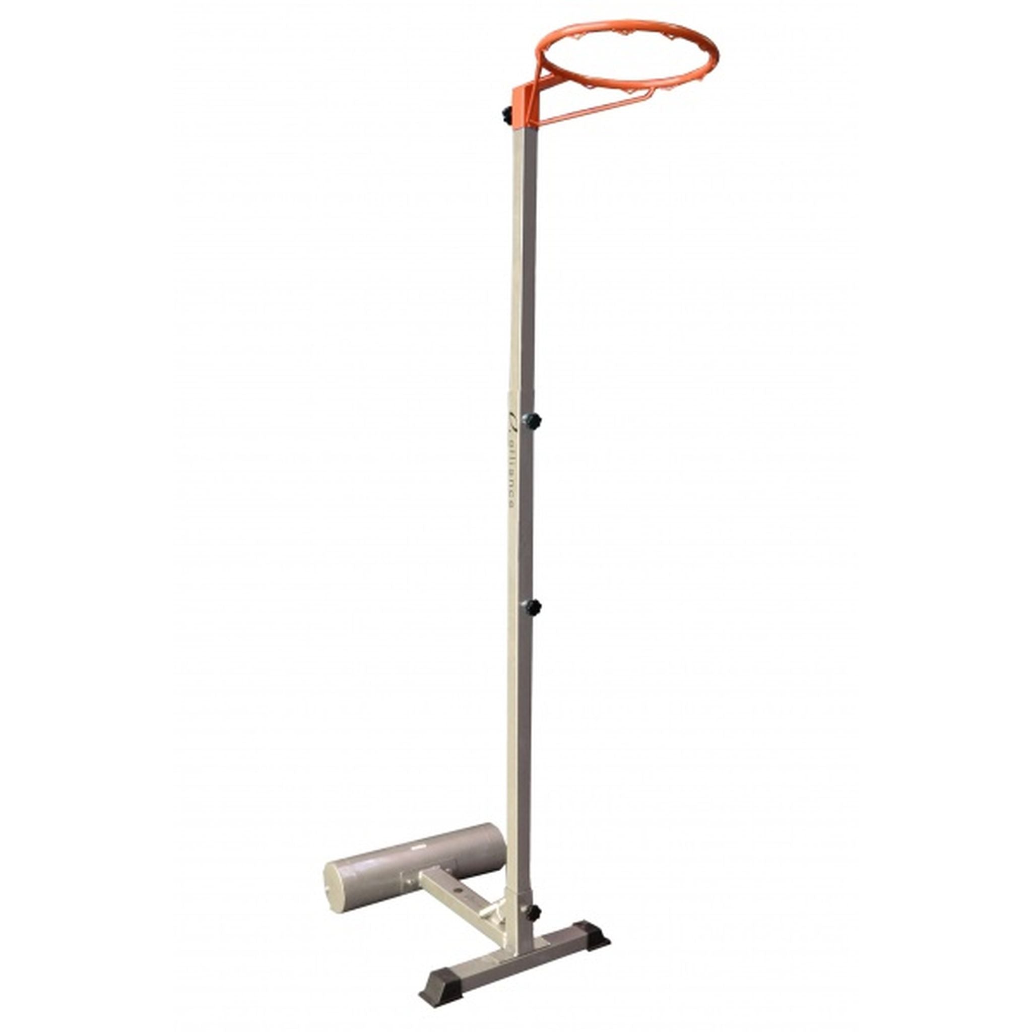 Alliance Pro Deluxe Netball Stand - Adjustable Height Portable Netball Hoop for Outdoor & Indoor Sports - Perfect for Backyard, School, and Club Games
