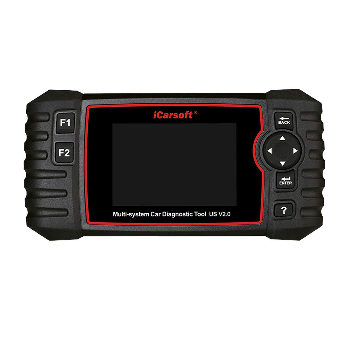 iCarsoft US V2.0 OBD2 Scanner - Professional Diagnostic Scan Tool for Ford, GM, Chevy, Buick, Cadillac, GMC, Chrysler, Jeep, Holden - Oil Reset, EPB, BMS, DPF, SAS, ETC, BLD, INJ Functions | Perfect for Mechanics & DIY Car Maintenance