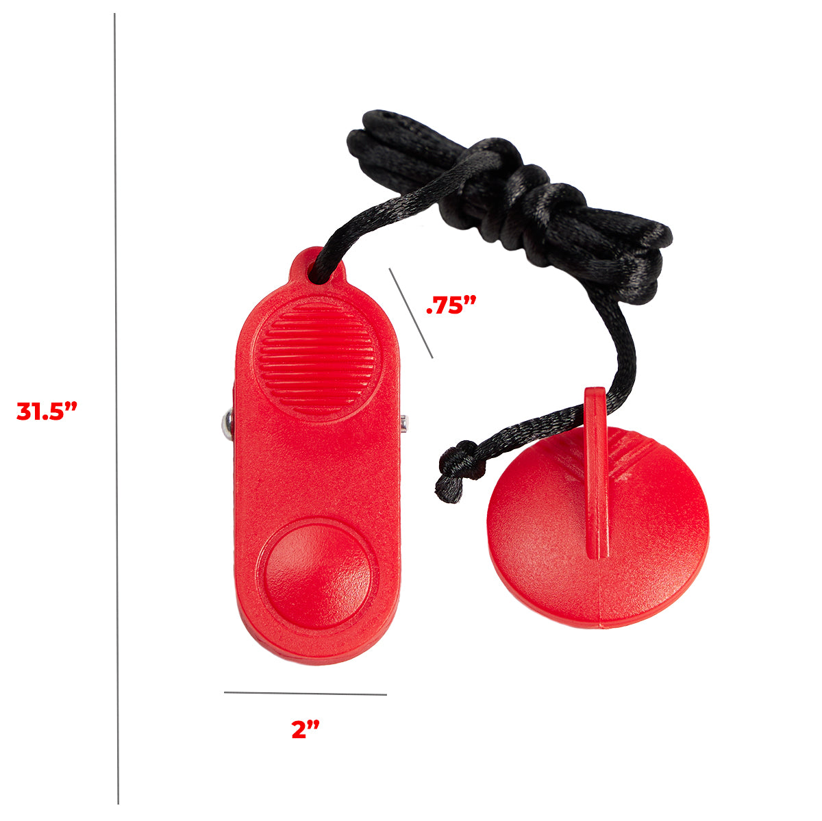 Treadmill Emergency Brake Clip - Safety Stop Key for Home & Gym Treadmills - Perfect for Emergency Stops & Workout Safety