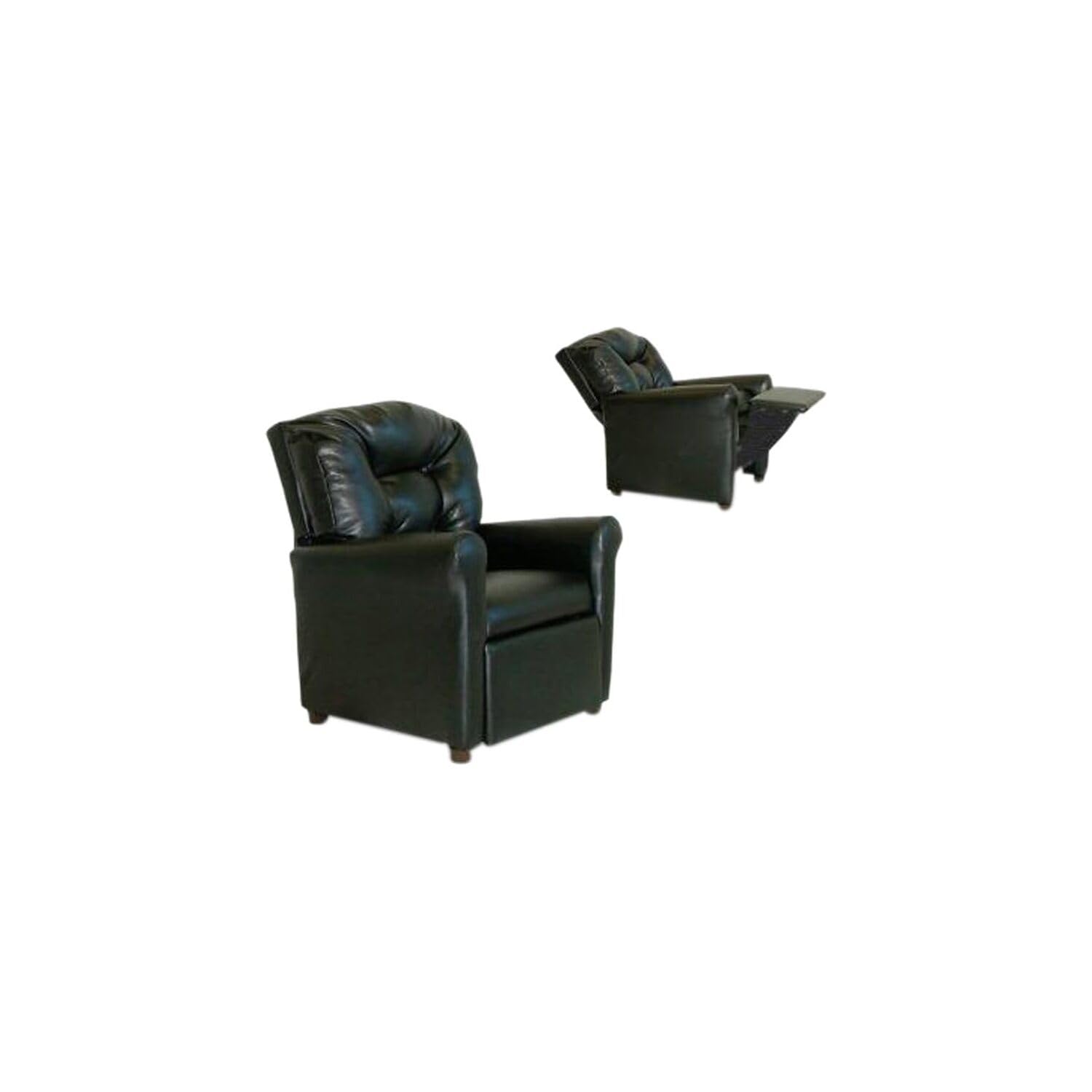 Premium Black Leather-Like Cup Holder Recliner for Sofa & Chair - Perfect for Living Room, Office, and Car Use