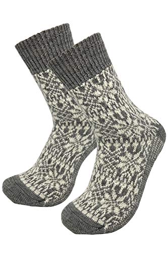Grey / Natural, 1 Pair