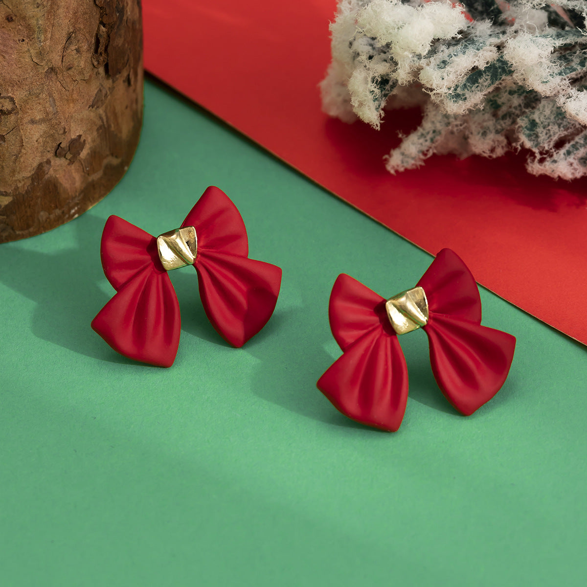Christmas Tree Tassel Garland Bell Earrings - Festive Holiday Jewelry for Women - Perfect for Christmas Parties, Gift Giving & Seasonal Celebrations
