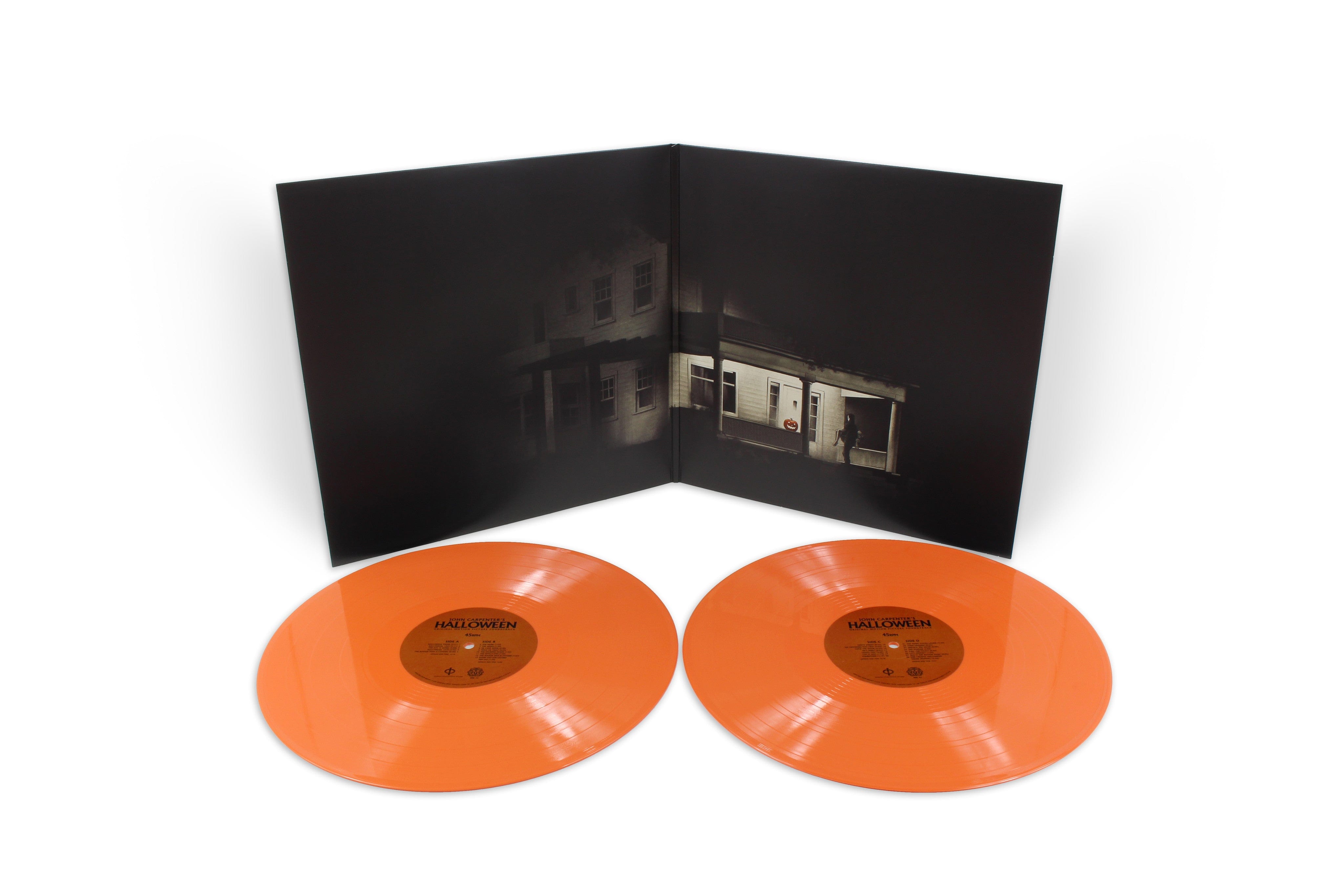 Halloween Original Motion Picture Soundtrack 2XLP Vinyl Record - Horror Movie Music for Halloween Parties & Film Collectors