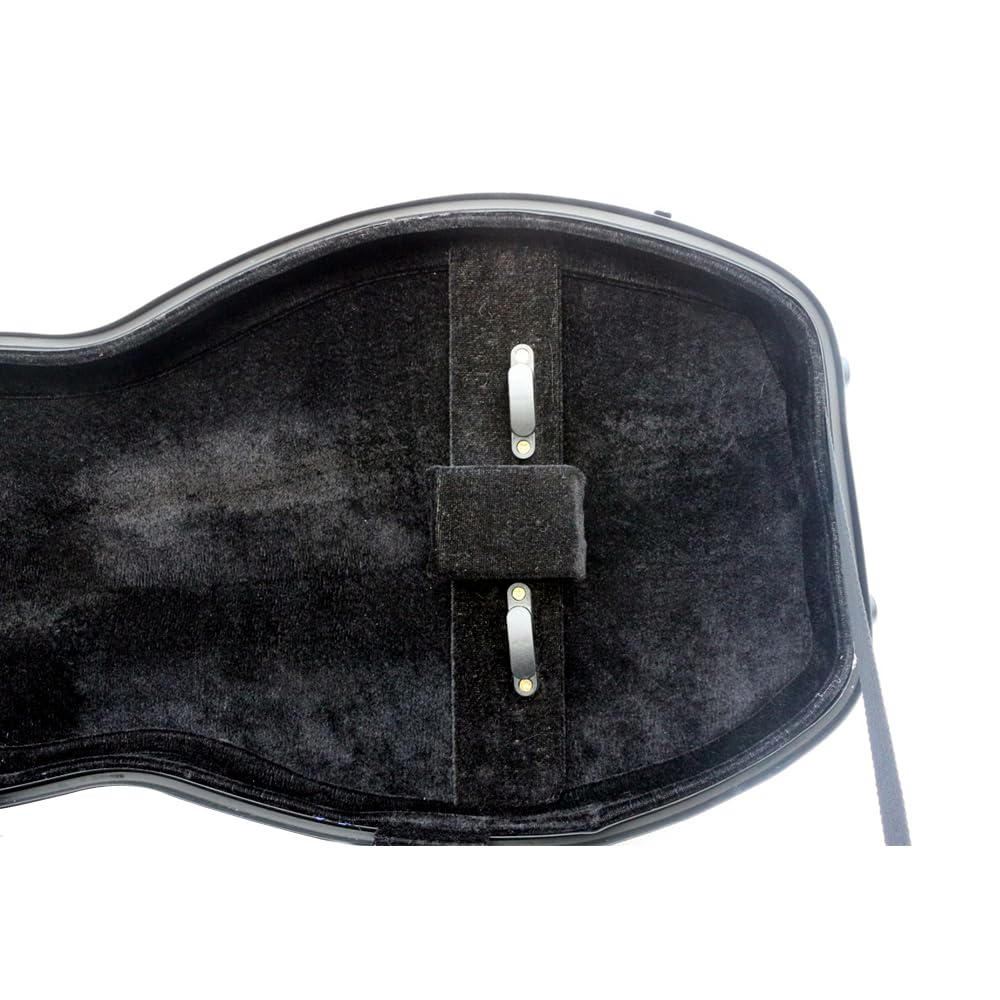 Yinfente 4/4 Full Size Carbon Fiber Violin Case - Lightweight Violin Bag with Backstrap Handle | Durable Protection for Professional Musicians & Travel