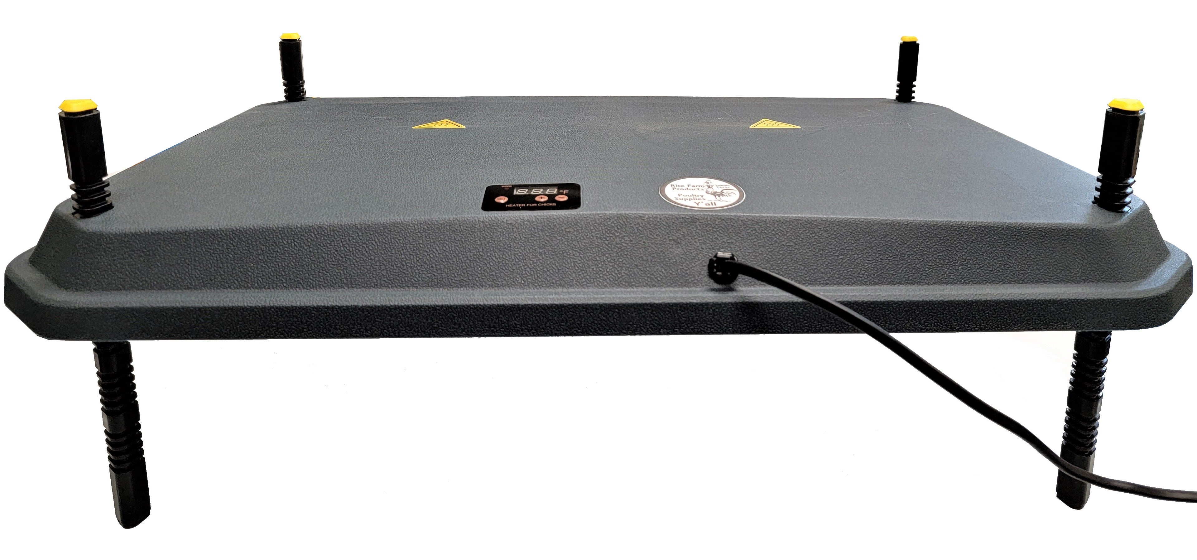 16x24 Inch Adjustable Digital Chick Brooder Heating Plate - 66W Temperature Control for Poultry Chicks - Ideal for Chicken Coops, Hatcheries & Backyard Farms
