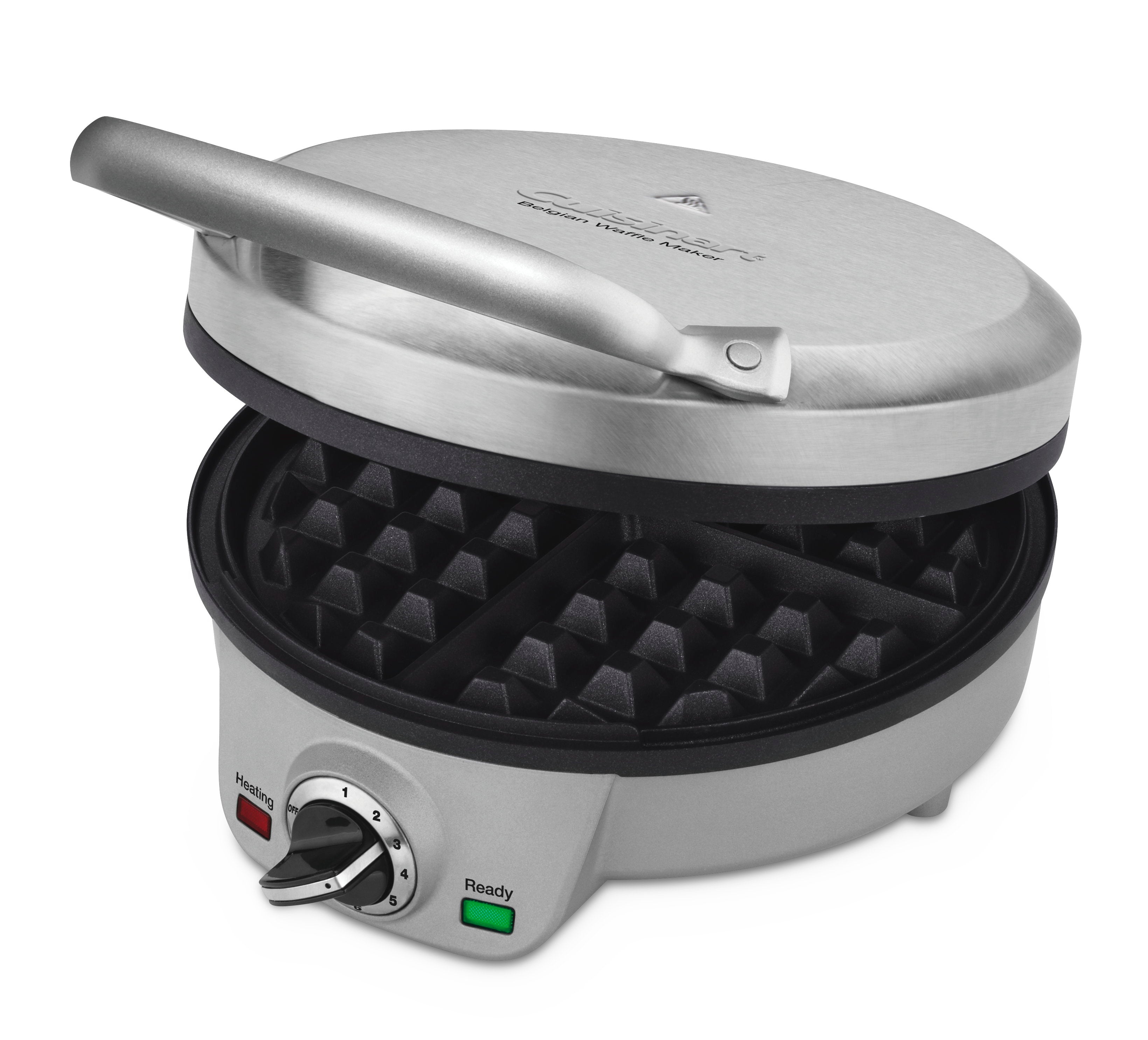 Cuisinart WAF200HK Belgian Waffle Maker - Perfect for Breakfast, Brunch & Family Gatherings | Easy to Use Non-Stick Electric Waffle Iron for Homemade Waffles