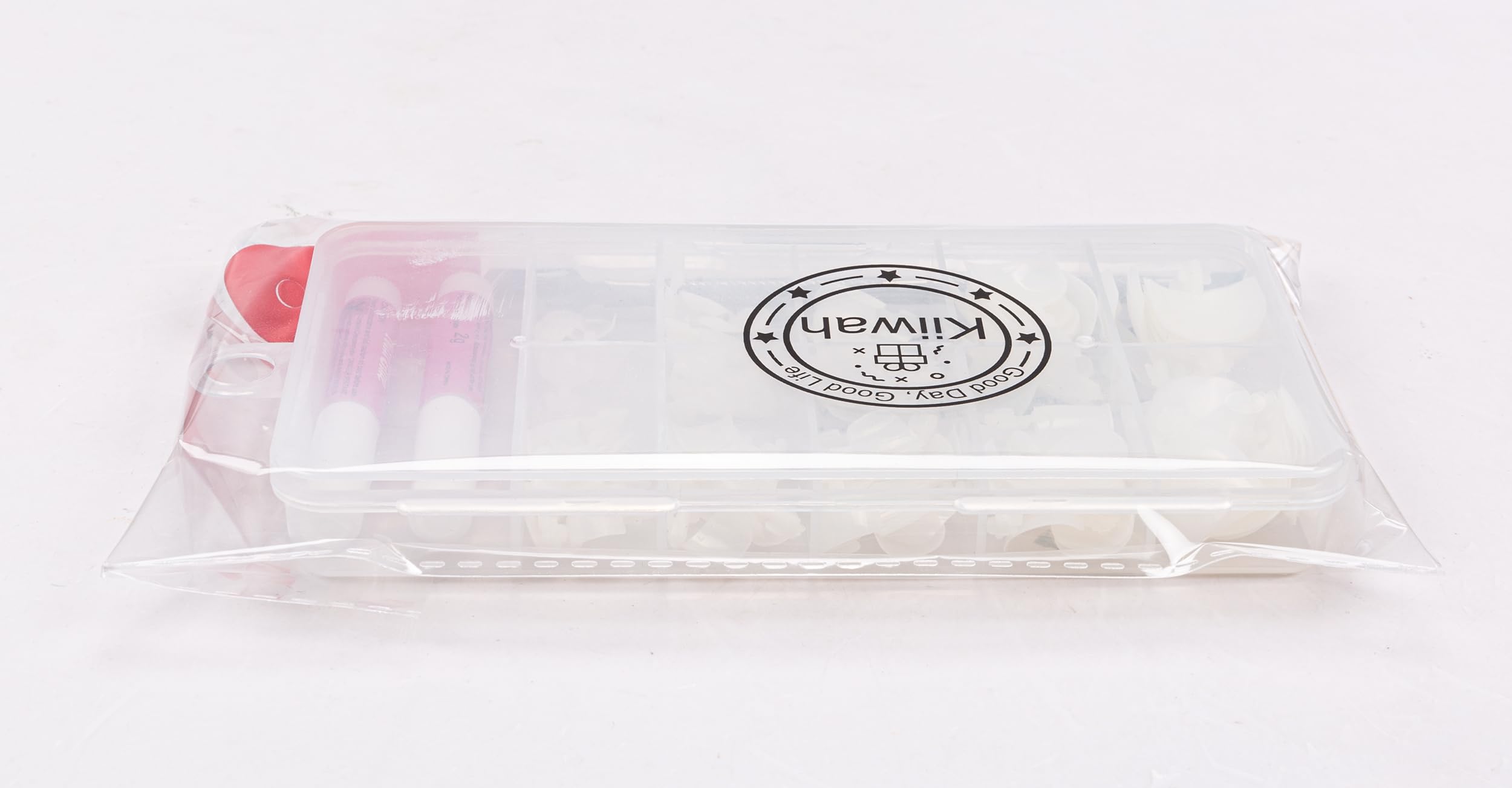 100PCS Acrylic Fake Toenails Set - 10 Sizes Natural Full Cover Artificial Toe Nail Tips with Storage Box for Women & Girls - Perfect for Nail Salon, DIY Nail Art, Pedicures, and Home Manicure Kits