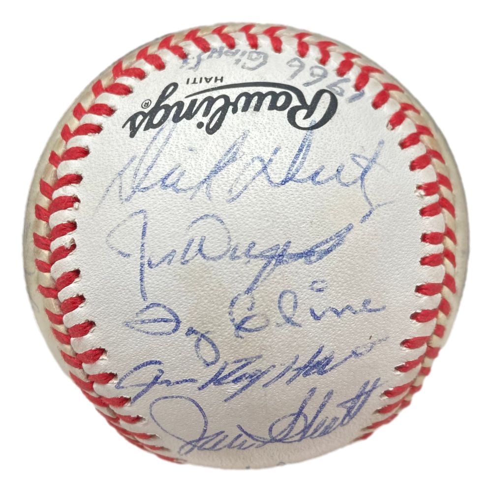 1968 San Francisco Giants Team Signed NL Baseball with Willie Mays & More - PSA/DNA Certified - Perfect for MLB Memorabilia Collectors & Sports Fans Display