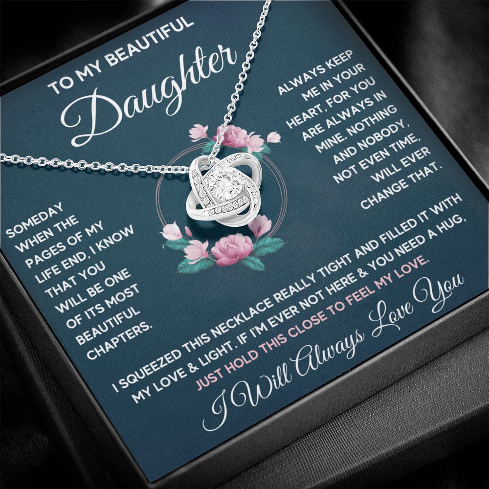 Mother Daughter Necklace Gift - Gemstone Jewelry for Birthday, Graduation | Elegant & Meaningful