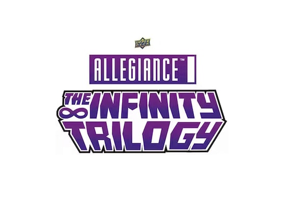 2023 Upper Deck Marvel Allegiance The Infinity Trilogy Hobby Box - Collectible Trading Cards for Marvel Fans, Perfect for Collectors, Gifts & Game Nights