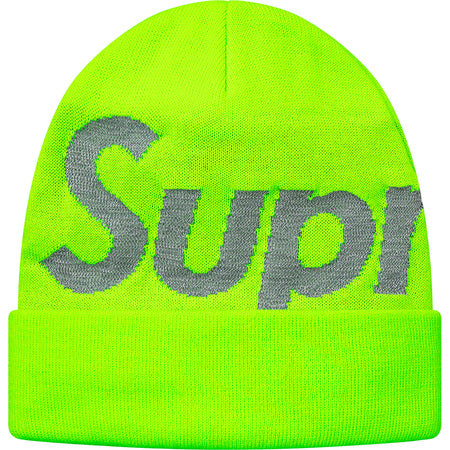 Supreme Big Logo Beanie Winter Hat - FW18 Collection - Warm Knit Skull Cap for Men & Women - Perfect for Cold Weather, Streetwear Fashion & Outdoor Activities