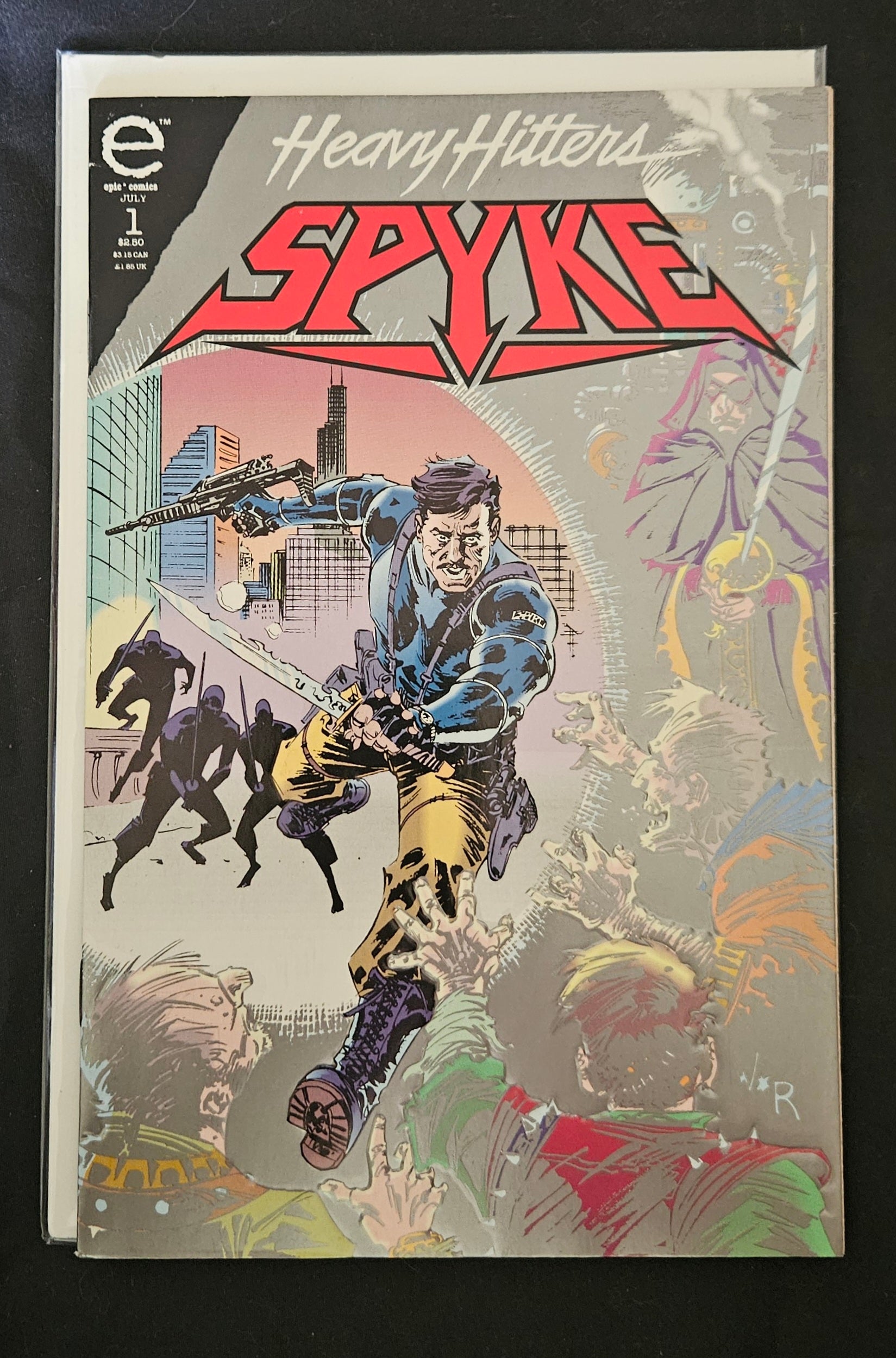 Epic Comics: Spyke #1 - Debut Issue | Marvel 1992 | Collectible Comic Book for Fans & Investors | Perfect for Display, Gifts & Comic Collections