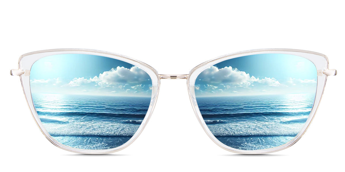 Ira Women's Prescription Polarized Sunglasses - UV Protection, Anti-Glare for Driving, Outdoor Activities & Fashion