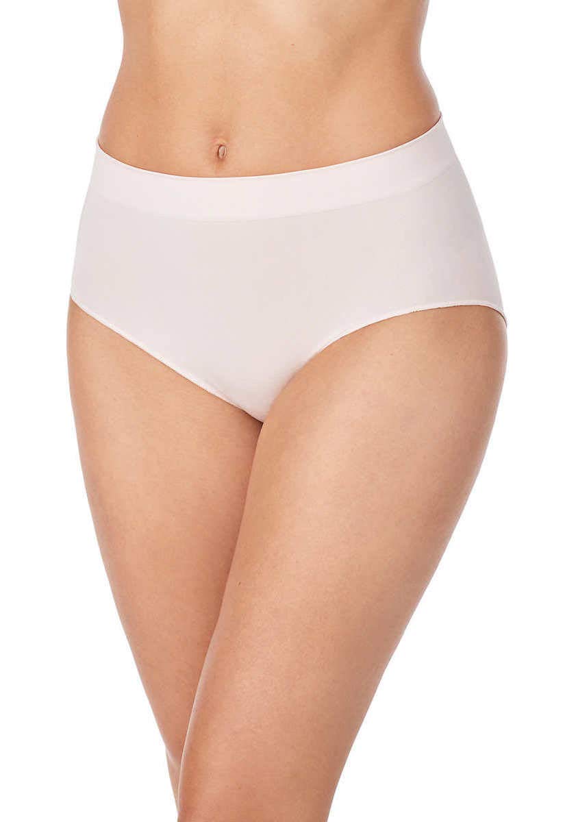 Carole Hochman Women's Silky Soft Seamless Full Coverage Modern Brief Panties 5-Pack - Regular & Plus Size Underwear for Everyday Comfort | Work, Sleep, Lounge Wear