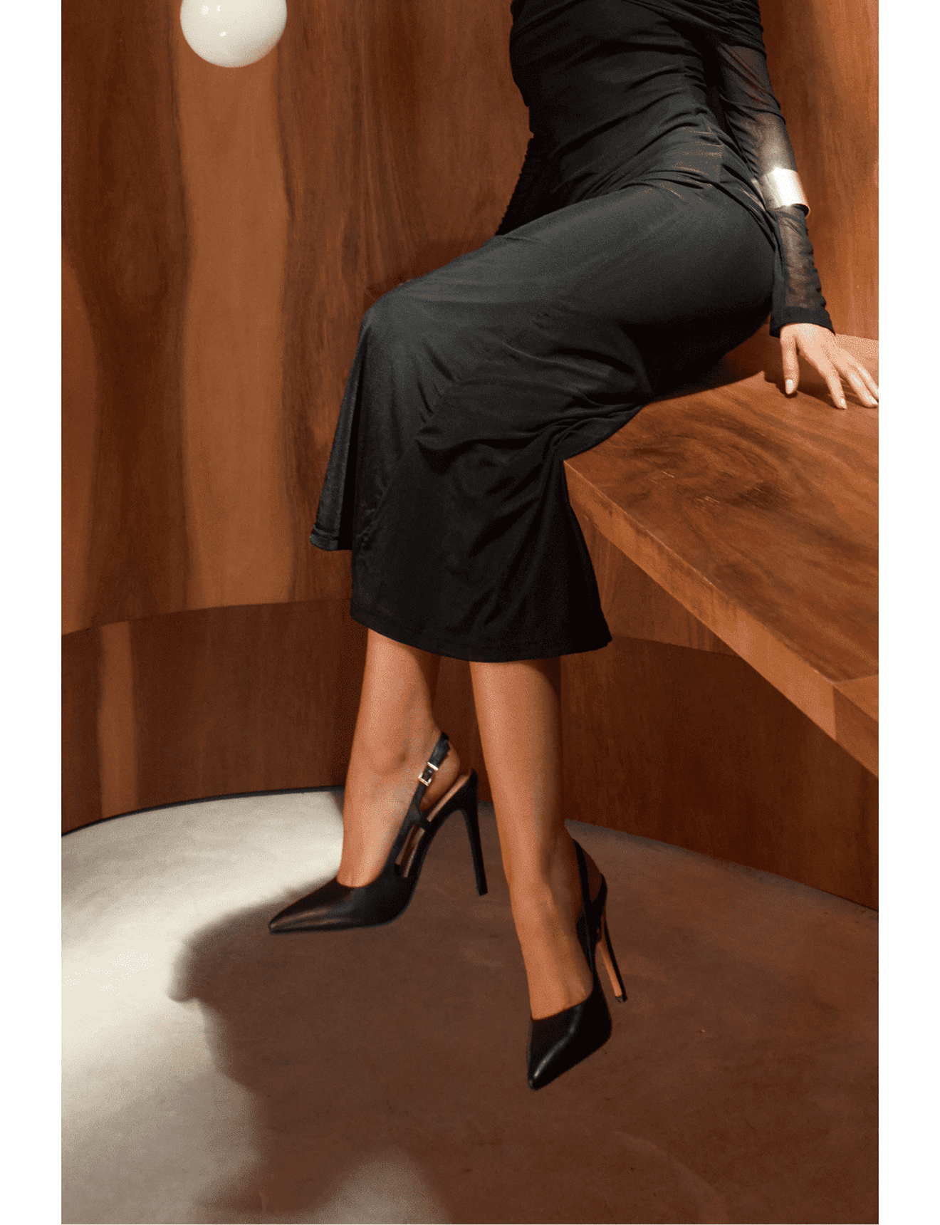 Cipriani Women's Black Leather Stiletto Pump Heels - Elegant Dress Shoes for Parties, Weddings & Evening Events