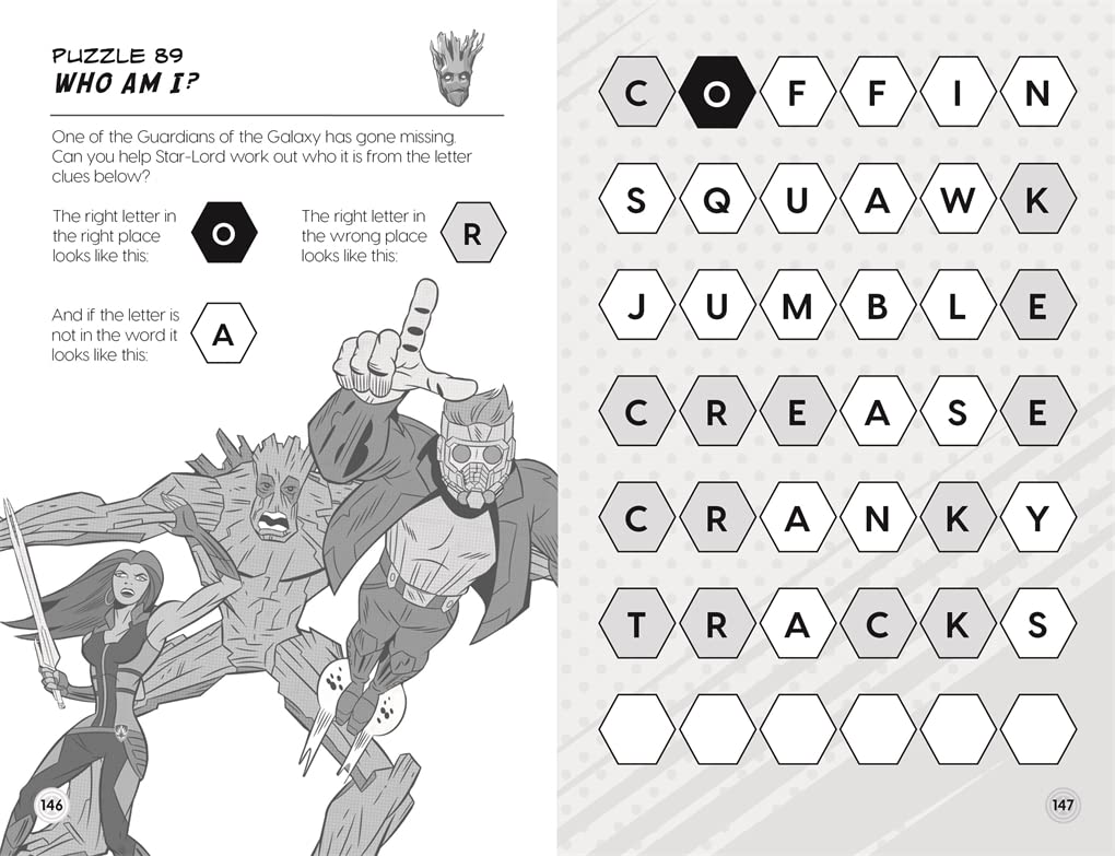 Marvel Brain Games: Fun Puzzles for Bright Minds - Boost Memory & Problem-Solving Skills for Kids & Adults | Perfect for Family Game Night & Classroom Activities