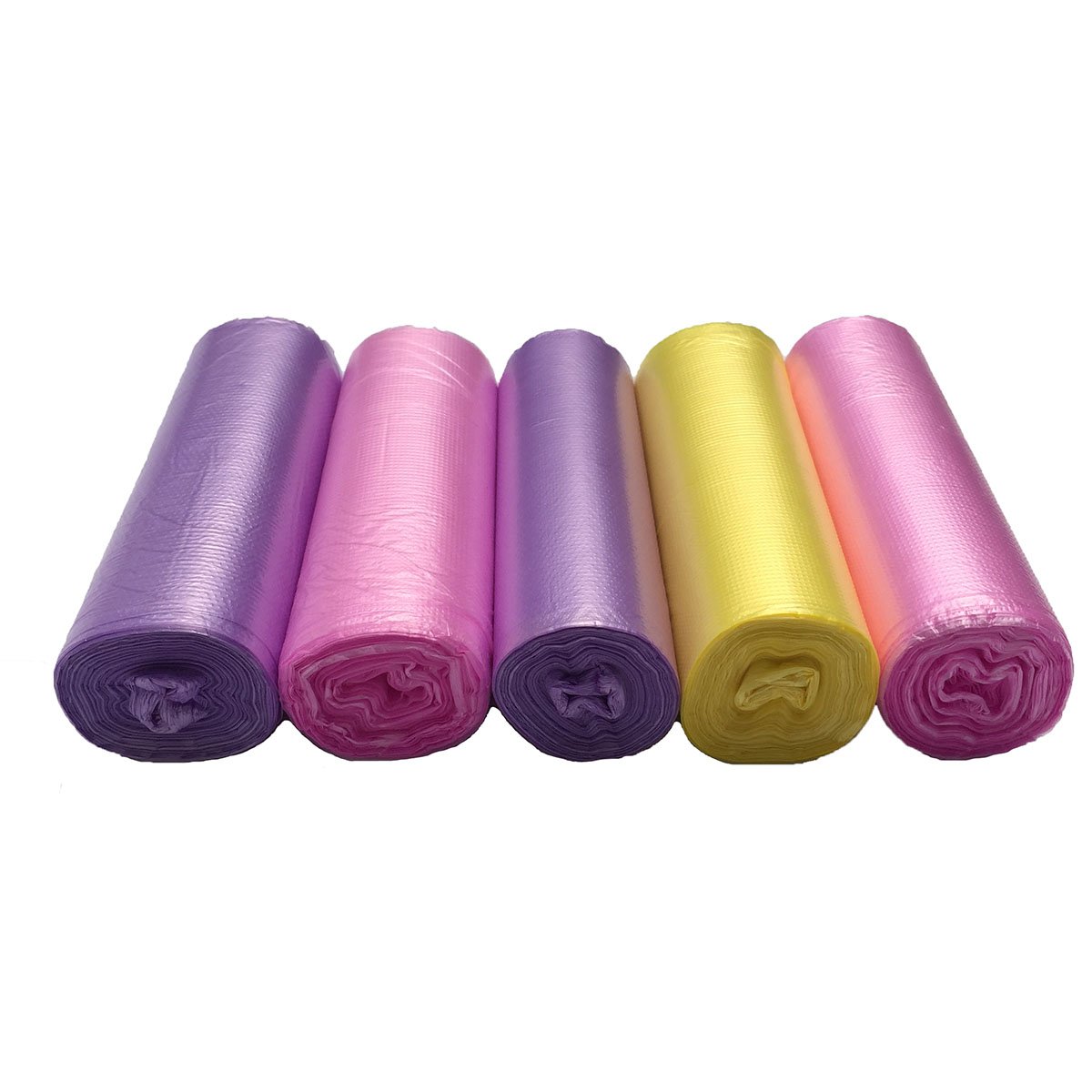 2 Gallon Trash Bags (150 Count) - Small Colored Plastic Wastebasket Liners, 7.5 Liter Garbage Bags for Home, Office, Bathroom - Perfect for Kitchen, Bedroom, and Small Trash Cans
