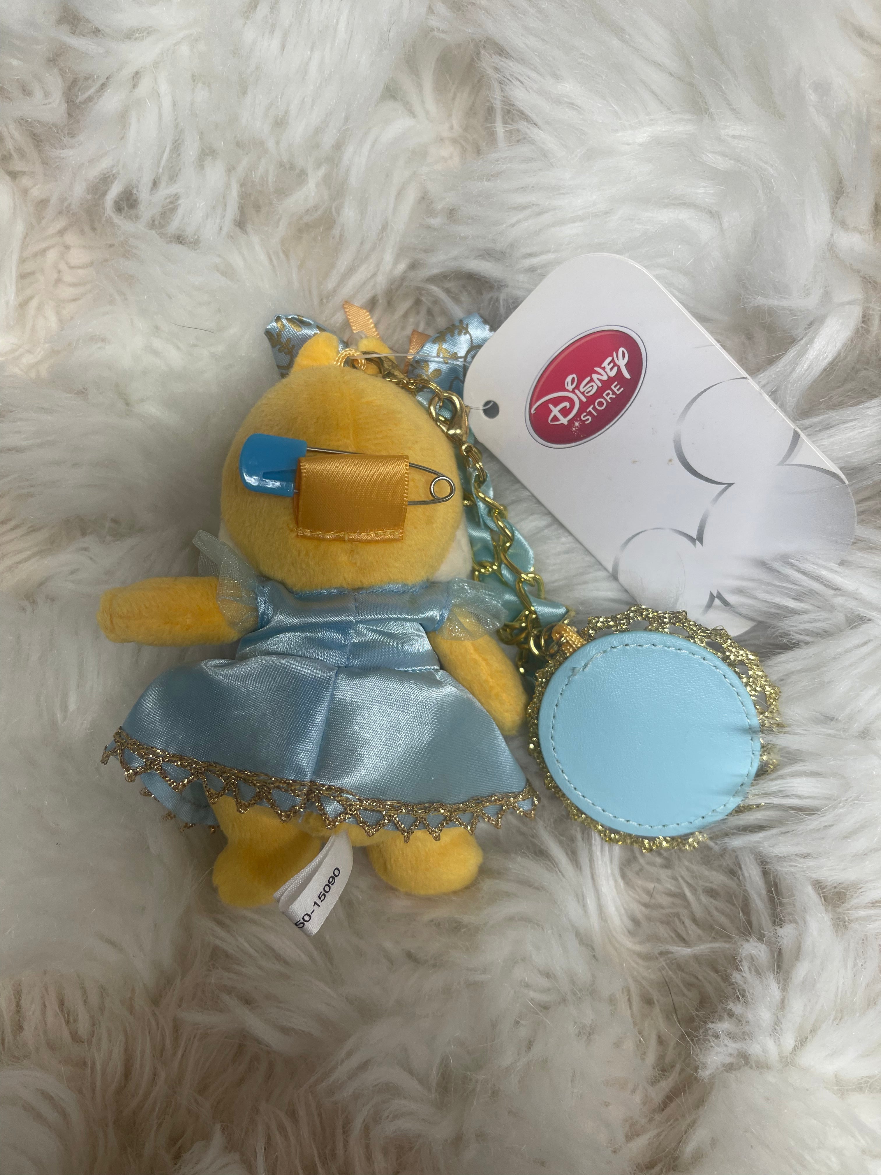 Disney Clarice Keychain Plush Badge - Cute Cartoon Character Keyring for Bags, Backpacks & Gifts | Official Disney Store Merchandise