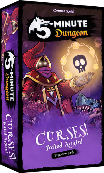 5 Minute Dungeon: Curses, Foiled Again! - Fast-Paced Cooperative Card Game for Family Game Nights & Party Entertainment