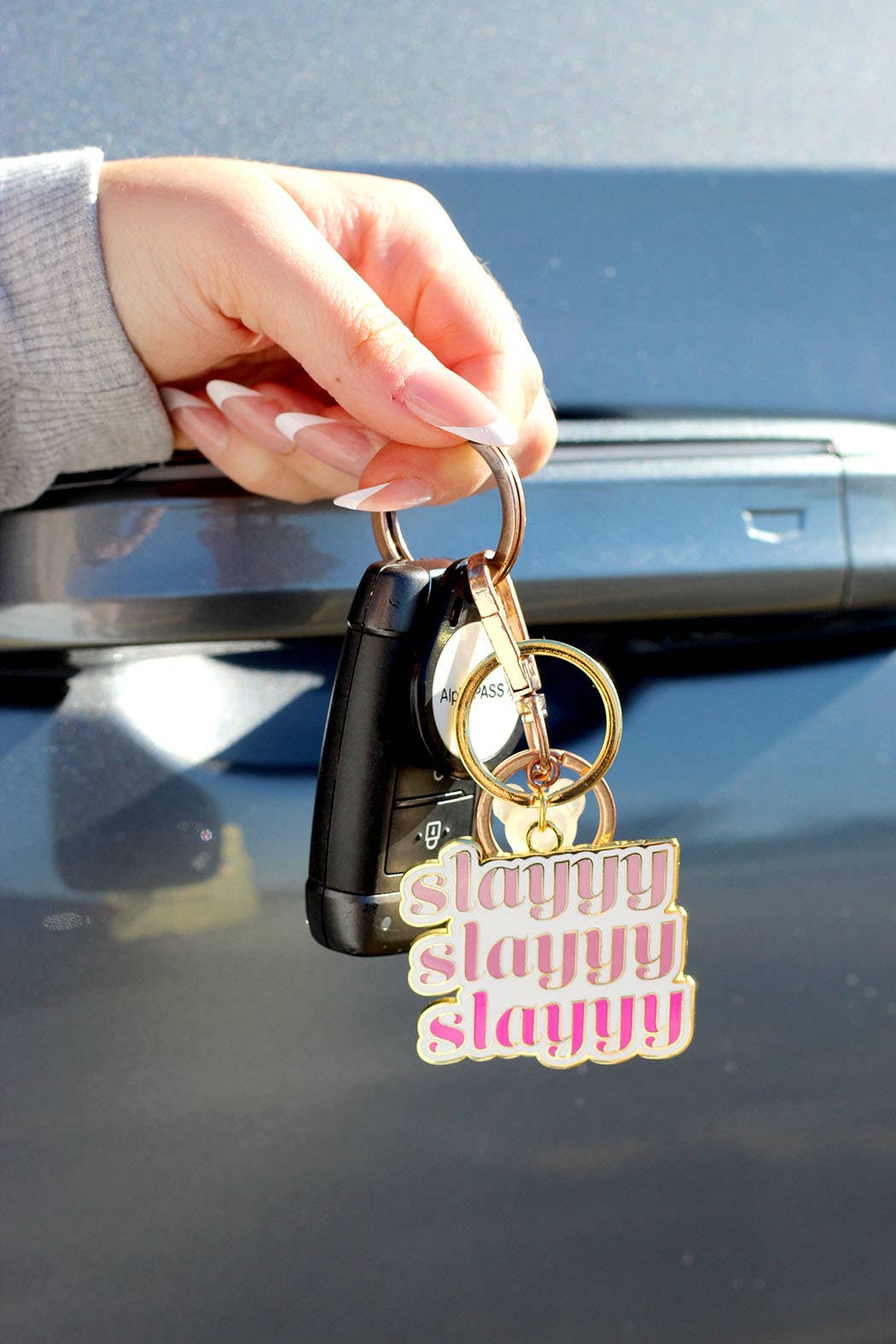 Stylish Slay Keychain - Trendy Fashion Accessory for Bags, Wallets & Keys | Perfect Gift for Women & Teens