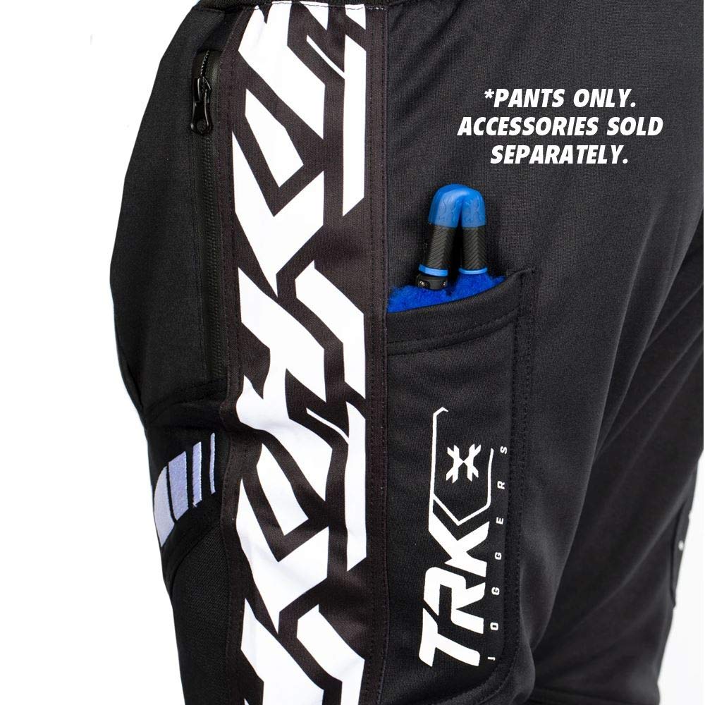 HK Army TRK Jogger Paintball Pants - HK Stripe Black - Small | Lightweight & Durable for Paintball, Airsoft & Tactical Sports | Perfect for Outdoor Games & Training