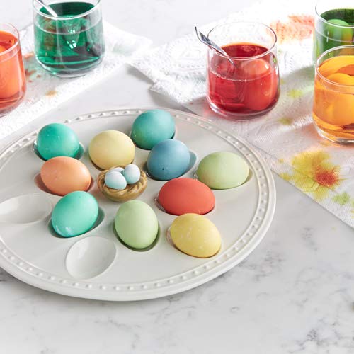 Nora Fleming Robin's Egg Blue Ceramic Nest Decor - Hand-Painted Spring Miniature for Home & Office - Easter Table Centerpiece, Shelf Display, Gift Idea