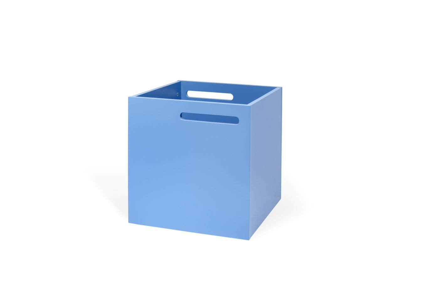 Light Blue Storage Shelving Unit Box - Sturdy & Space-Saving Organizer for Home, Office, or Garage Storage Solutions
