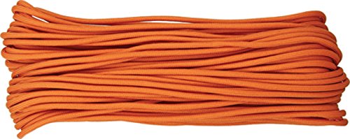 Premium Marbles Parachute Cord - Burnt Orange Survival Rope for Outdoor Camping, Hiking & Emergency Preparedness