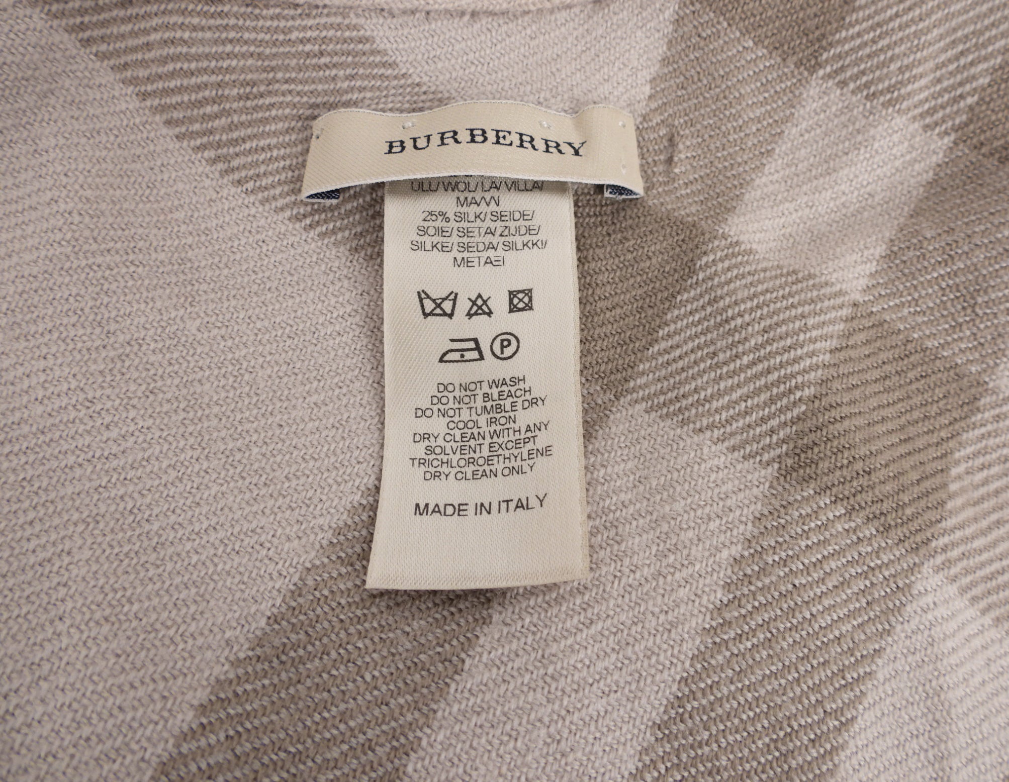 Burberry Plaid Wool and Silk Circle Scarf - Classic Check Pattern, Warm & Luxurious Winter Accessory for Women | Perfect for Office, Travel & Outdoor Activities