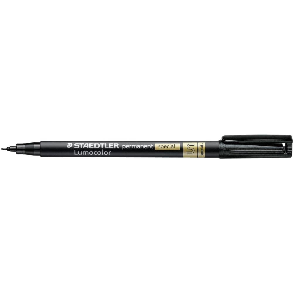 Staedtler 319 S9 LUMOCOLOR Permanent Fineliner Pen - 0.4mm Fine Tip Black Ink - Ideal for Sketching, Calligraphy & Technical Drawing - Acid-Free, Fade-Resistant Marker for Artists & Professionals