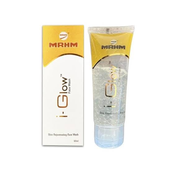 iGlow Brightening Face Wash - 60gm for Glowing Skin | Gentle Cleanser for Daily Use | Perfect for Morning & Night Skincare Routine
