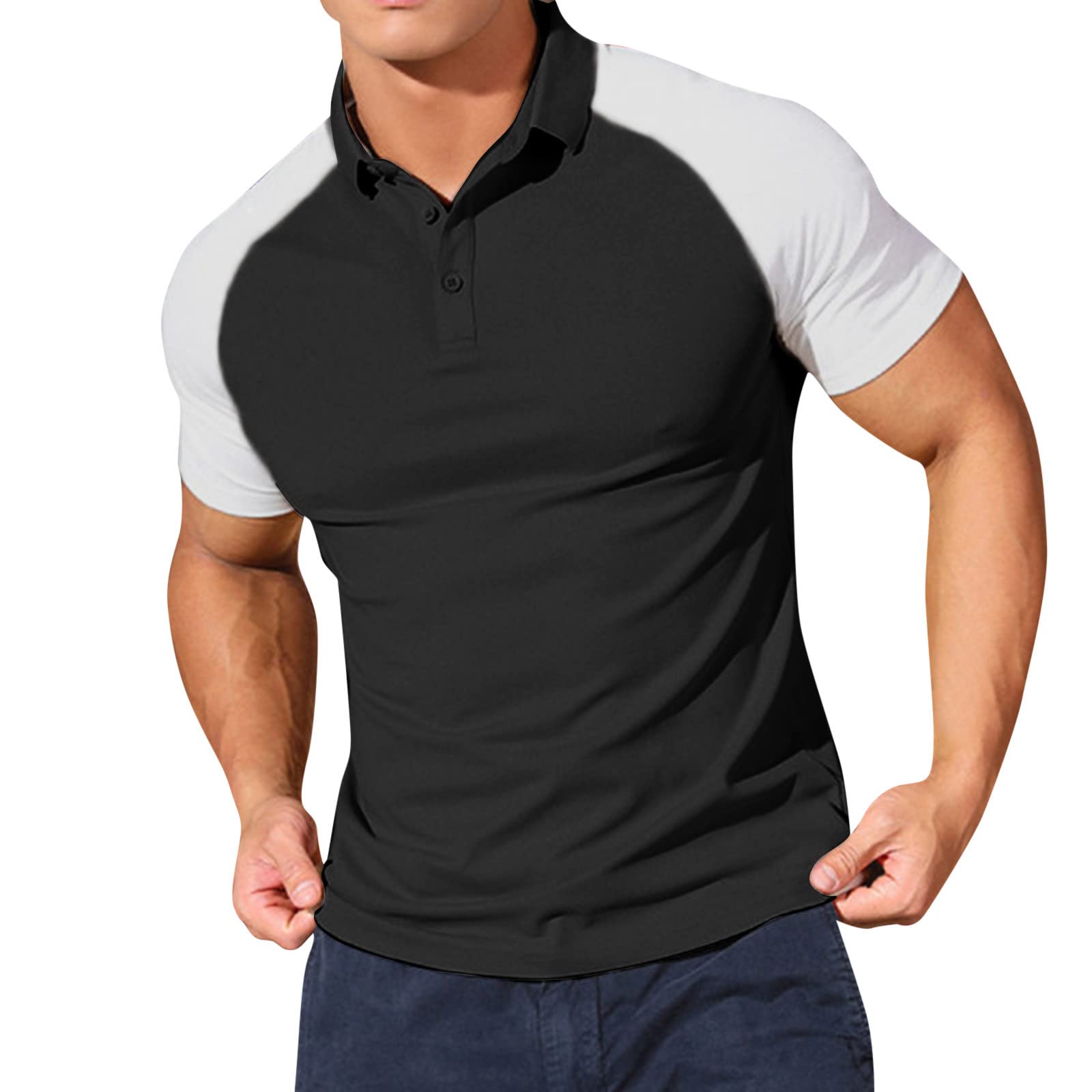 Premium Heavyweight Cotton T-Shirts for Men - Casual Short Sleeve Crew Neck Tee - Perfect for Summer, Gym, Work & Everyday Wear