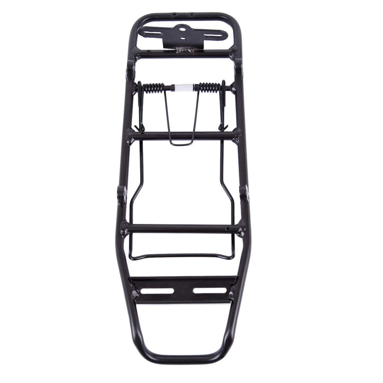 **Garneck Universal Bike Rear Rack - Durable Bicycle Cargo Carrier for Road & Mountain Bikes - Perfect for Commuting, Shopping & Beach Rides**