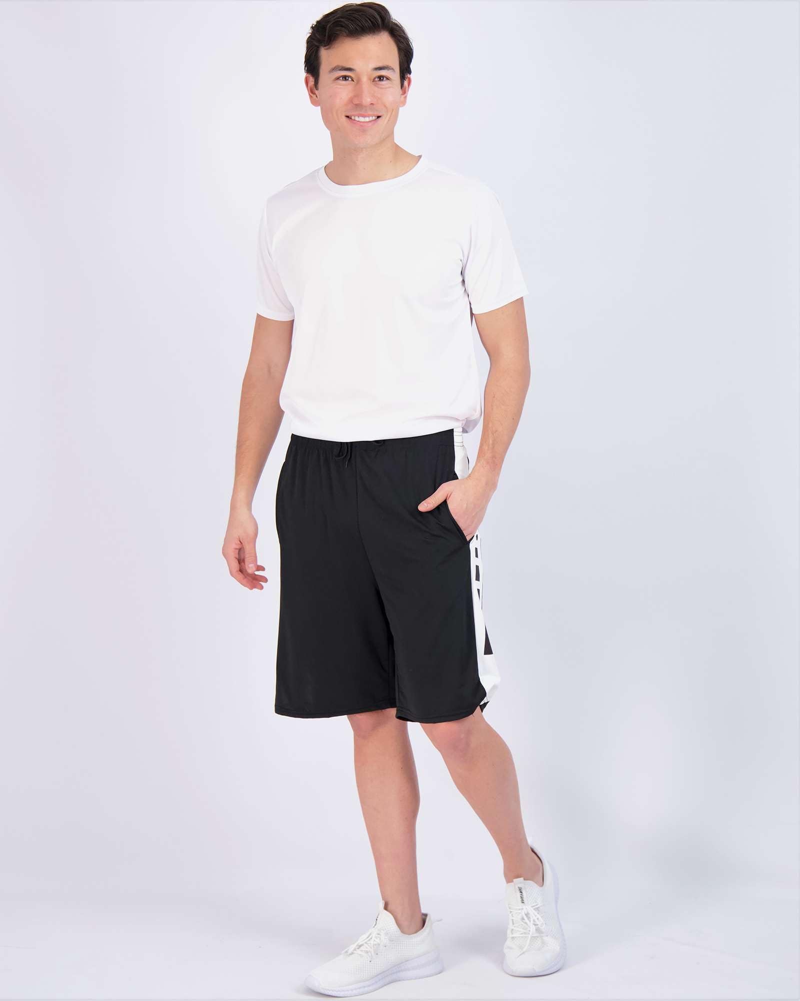 5 Pack Men's Quick Dry Athletic Shorts - Breathable Workout Running Gym Shorts with Pockets | Perfect for Training, Jogging & Casual Wear