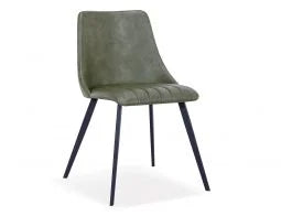 Stylish Andorra Dining Chair - Modern Wooden Kitchen Chair with Upholstered Seat - Perfect for Dining Room, Kitchen, Breakfast Nook & Home Decor