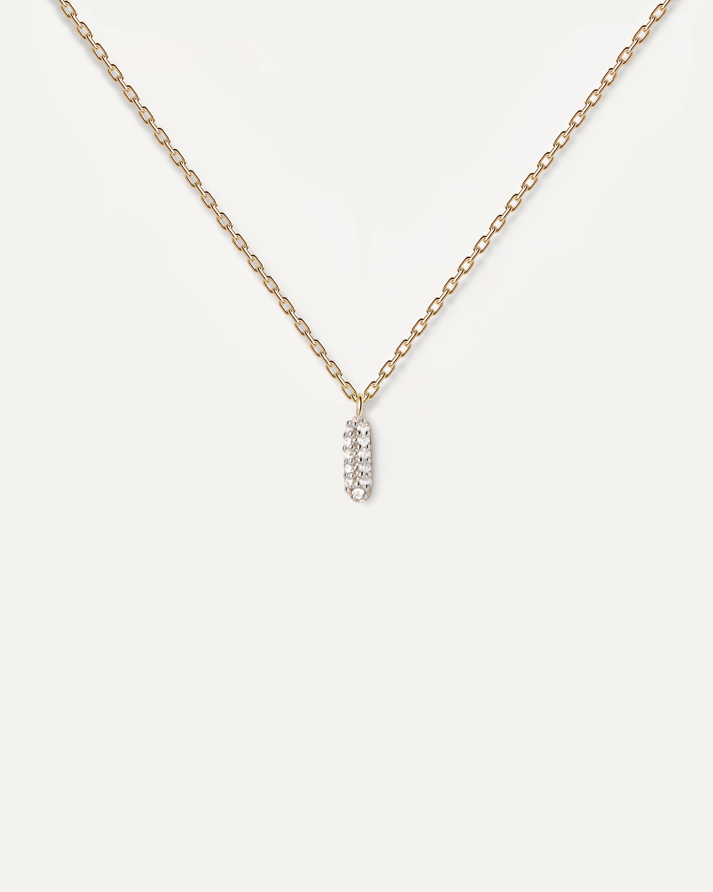 Elegant Diamond & Gold Pop Necklace for Women - Perfect for Parties, Weddings & Special Occasions