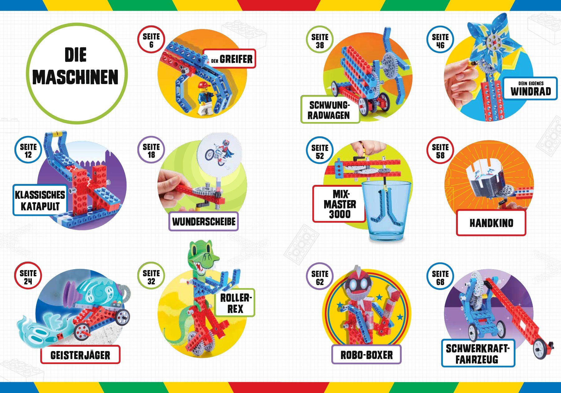 LEGO® Creative Machines Building Kit - 11 Unique Models with 58 LEGO® Pieces (All Bricks Included) | STEM Learning Toy for Kids Ages 7-12 | Educational Gift for Young Engineers & Inventors