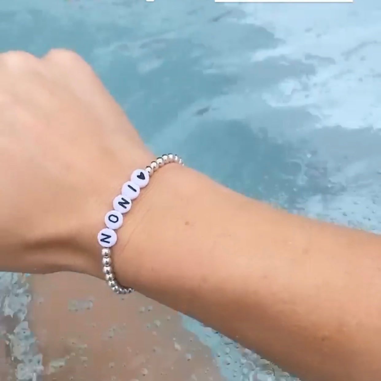 Custom Beaded Bracelet - Handmade Gold or Silver Adjustable Jewelry for Women | Perfect for Gifts, Parties & Everyday Wear