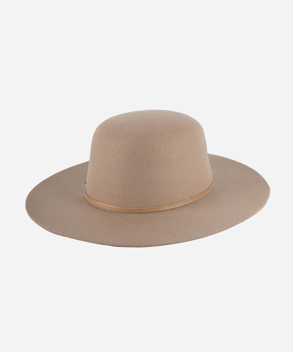 Rue Open Crown Hat for Women - Stylish Summer Sun Hat with Wide Brim - Perfect for Beach, Garden, and Outdoor Activities