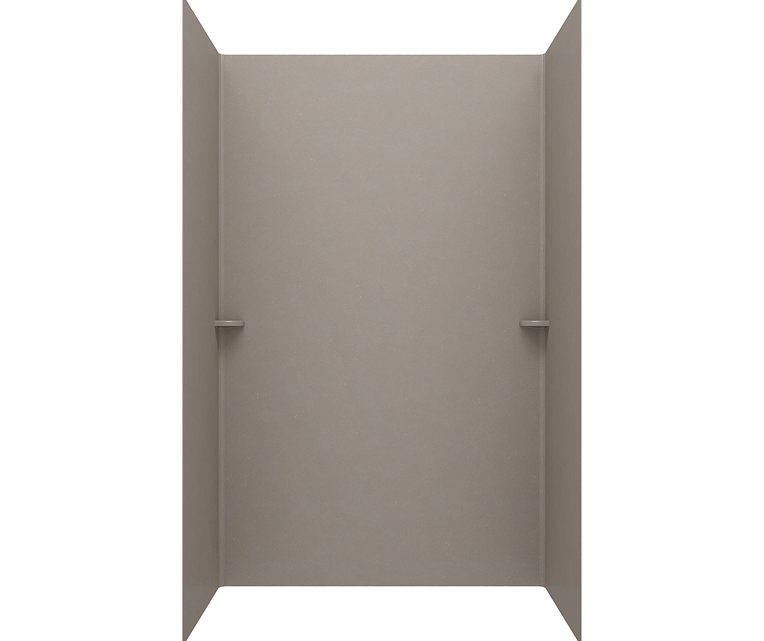 Swanstone 36x62x96 Inch Solid Surface Shower Wall Kit - Waterproof Bathroom Remodeling Solution for Modern Homes