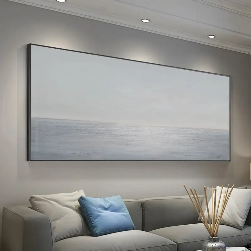 Ocean and Sky Painting #OS 010 - Stunning Seascape Wall Art for Home & Office Decor - Perfect for Living Room, Bedroom or Beach House