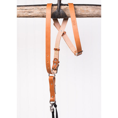 Holdfast Gear Money Maker Belt - Premium Bridle Leather, Tan Color, Small & Skinny Size - Perfect for EDC, Workwear & Tactical Use