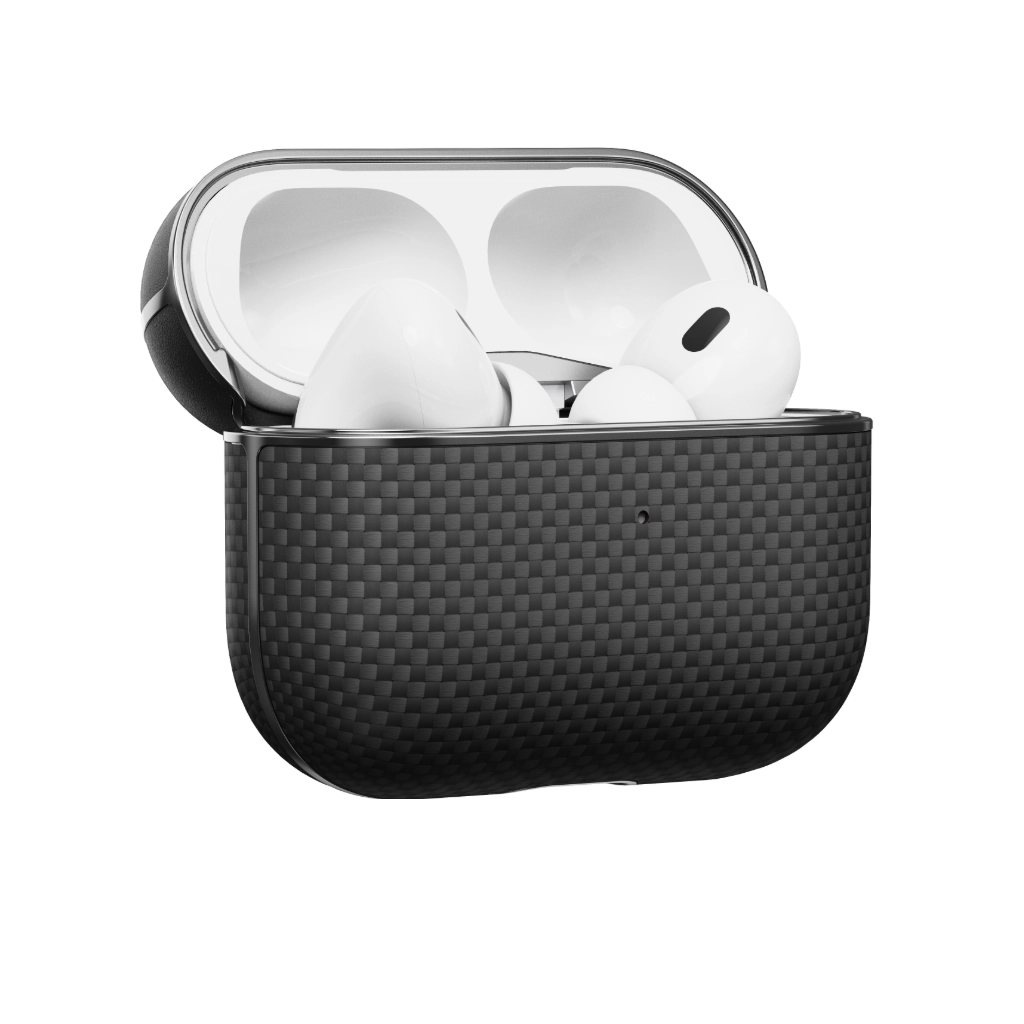 Durable Aramid Fiber Case for AirPods Pro 2 & AirPods 4 - Ultra-Thin Protective Cover with Precise Cutouts | Perfect for Gym, Travel & Everyday Use